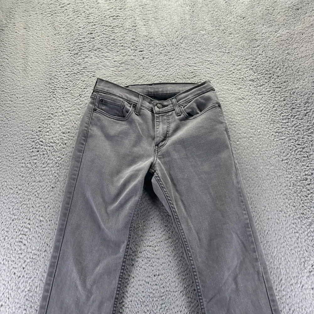 Levi's 511 Jeans Men's 29x30 Gray‎ Cotton Denim Straight Leg Workwear Light Wash